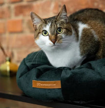Lade das Bild in den Galerie-Viewer, Runde Hundebett Coco | Rexproduct | Recycelte Materialien & Öko-Tex Standard | Grün | 2 Größen