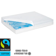 Lade das Bild in den Galerie-Viewer, FINNTO® Hundematte orthopädisch | Wasserdicht & Antiallergen | FAIRTRADE & Oeko-Tex® Standard | Dunkelgrau