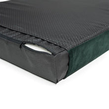 Lade das Bild in den Galerie-Viewer, Rexproduct Hundebett orthopädisch | Oeko-Tex® & Global Recycle Standard zertifiziert | Dunkelgrau | 9 versch. Matratzenfarben