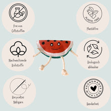 Lade das Bild in den Galerie-Viewer, Nachhaltiges Hundespielzeug "Mone Melone" | Robust & 100% schadstofffrei