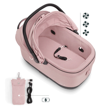 Lade das Bild in den Galerie-Viewer, Isofix Autositz & Transportbox Maeve™ iso6x Wind Tavo | Integriertes Belüftungssystem | für Hunde bis 18 kg | GREENGUARD-Gold-Zertifizierung | Sakura | Fräulein Plath