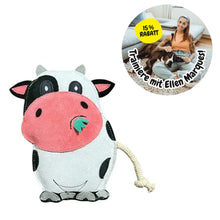 Lade das Bild in den Galerie-Viewer, BUDDY Hundespielzeug Leder Kuh Ellen Marques Hundetraining Rabattcode