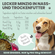 Lade das Bild in den Galerie-Viewer, Dentalmix für Hunde | Bei Plaque & Zahnstein | Rein Pflanzlich & frischer Atem | 100% vegan & tierleidfrei| 150g