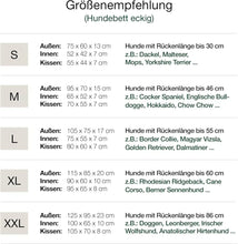 Lade das Bild in den Galerie-Viewer, Orthopädisches Öko-Hundebett Zermatt von HOUND&NATURE | Recycelte Materialien | Oeko-Tex® Standard | Grau