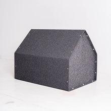 Lade das Bild in den Galerie-Viewer, Rexproduct Indoor Hundehütte "PetHome 2.0" | 100% recycelt | S - XL | Dunkelgrau | 9 Matratzenfarben