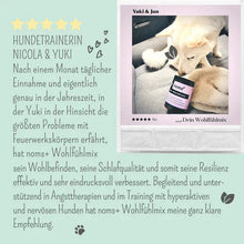 Lade das Bild in den Galerie-Viewer, Wohlfühlmix Pulver für Hunde & Katzen | Bei Stress, Angst, Unruhe & Hyperaktivität | 100% vegan & tierleidfrei | 150g