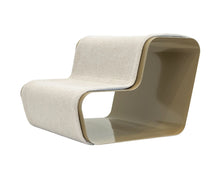 Lade das Bild in den Galerie-Viewer, dogBeam2 | Hundetreppe | Für Welpen & kleine Hund | Bezug aus recycelten PET-Flaschen Stahl Sand - Bezug Perlweiss