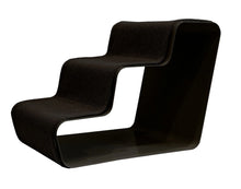 Lade das Bild in den Galerie-Viewer, dogBeam3 | Hundetreppe | Für Welpen & kleine Hunde | Bezug aus recycelten PET-Flaschen Stahl Anthrazit - Bezug Anthrazit