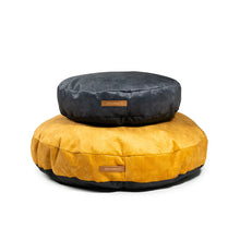 Lade das Bild in den Galerie-Viewer, Hundebett & Hundekissen rund "Coco" Rexproduct | Öko-Tex | Gelb | 2 Größen