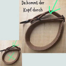 Lade das Bild in den Galerie-Viewer, Zugstopp Halsband | Korkleder | Umweltfreundlich | Robust & Vegan | Mint | Beschläge wählbar
