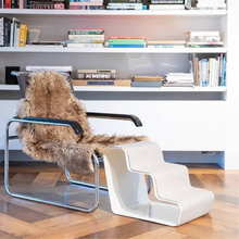Lade das Bild in den Galerie-Viewer, dogBeam3 | Hundetreppe | Für Welpen & kleine Hunde | Bezug aus recycelten PET-Flaschen | Fräulein Plath