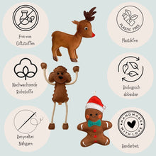 Lade das Bild in den Galerie-Viewer, Nachhaltiges Hundespielzeug Set "Jingle Bell Rock" für Hunde | Schadstofffrei & robust | Tolles Weihnachtsgeschenk