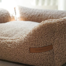 Lade das Bild in den Galerie-Viewer, Öko Hundebett "Teddy" SoftColor von Rexproduct | Schadstofffrei & recycelte Materialien | Beige
