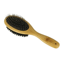 Lade das Bild in den Galerie-Viewer, Nachhaltige Hundebürste "The DoggyBrush 2-IN-1" aus Bambus | Für alle Felllängen & Haartypen