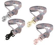 Lade das Bild in den Galerie-Viewer, Korkleder Hundeleine | Robust & Vegan | Top Ökobilanz | Monstera | Beschläge wählbar