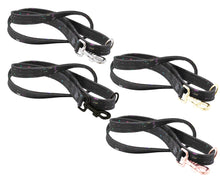 Lade das Bild in den Galerie-Viewer, Korkleder Hundeleine | Robust & Vegan | Top Ökobilanz | Rainbowglimmer | Beschläge wählbar