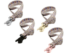 Lade das Bild in den Galerie-Viewer, Korkleder Hundeleine | Robust & Vegan | Top Ökobilanz | Ethno light | Beschläge wählbar