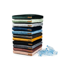 Lade das Bild in den Galerie-Viewer, Premium Hundebett Rexproduct | Recycelte Materialien & schadstofffrei | Hellgrau | 9 versch. Matratzenfarben
