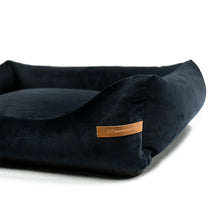 Lade das Bild in den Galerie-Viewer, Premium Hundebett Rexproduct | Recycelte Materialien | Oeko-Tex® Standard 100 | Schwarz | 9 versch. Matratzenfarben