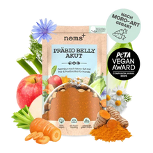 Lade das Bild in den Galerie-Viewer, Noms+ Präbio Belly AKUT: pflanzenbasierte Darmkur für Hunde nach Moro-Art - Ready to eat