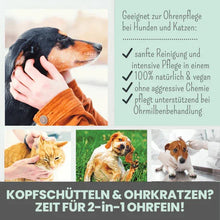 Lade das Bild in den Galerie-Viewer, Großes Pflege-Set | 2-in-1 Augenfein + 2-in-1 Ohrfein + Pflegepads | Für Hunde & Katzen | 100% vegan & tierleidfrei |