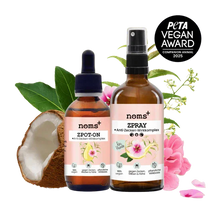 Lade das Bild in den Galerie-Viewer, Starkes Duo | Pflanzlicher Anti-Zecken Schutz für Hunde gegen Flöhe, Zecken, Milben & Mücken | 100% Chemiefrei | Sparpaket