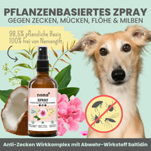 Lade das Bild in den Galerie-Viewer, 1x Zpray & 1x 150g Zistrosen-Tabs | Pflanzlicher Anti-Zecken Schutz für Hunde gegen Flöhe, Zecken, Milben & Mücken | 100% Chemiefrei | Sparpaket