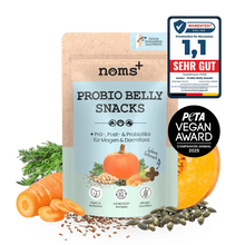 Lade das Bild in den Galerie-Viewer, Probio Belly Snacks für Hunde | Gegen Durchfall & Verstopfung | Stärkt die Darmflora | Vegan & tierleidfrei | 200g