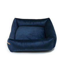 Lade das Bild in den Galerie-Viewer, Rexproduct Hundebett orthopädisch - waschbar & Oeko-Tex®-Zertifikat - marine