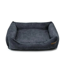 Lade das Bild in den Galerie-Viewer, Rexproduct Hundebett orthopädisch | Oeko-Tex® & Global Recycle Standard zertifiziert | Dunkelgrau | 9 versch. Matratzenfarben