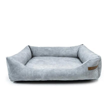 Lade das Bild in den Galerie-Viewer, Rexproduct Hundebett orthopädisch | Oeko-Tex® & Global Recycle Standard zertifiziert | Hellgrau | 9 versch. Matratzenfarben