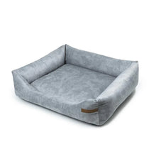 Lade das Bild in den Galerie-Viewer, Premium Hundebett Rexproduct | Recycelte Materialien & schadstofffrei | Hellgrau | 9 versch. Matratzenfarben