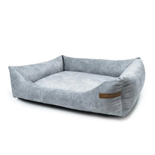 Lade das Bild in den Galerie-Viewer, Premium Hundebett Rexproduct | Recycelte Materialien & schadstofffrei | Hellgrau | 9 versch. Matratzenfarben