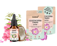 Lade das Bild in den Galerie-Viewer, 1x Zpot-on & 2x 150g Zistrosen-Tabs | Spar-Set | Pflanzlicher Anti-Zecken Schutz für Katzen gegen Flöhe, Zecken, Milben & Mücken | 100% Chemiefrei | Sparpaket