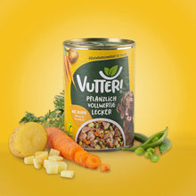 Lade das Bild in den Galerie-Viewer, Veganes Hundefutter: Nassfutter Wie Huhn – von Vutter!
