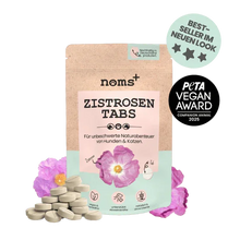 Lade das Bild in den Galerie-Viewer, Zistrosen Tabs - 100% natürliches Zistrosen-Leckerli für Wald- & Wiesenspaziergänge | Für Hund & Katze | 100% Chemiefrei | 150g