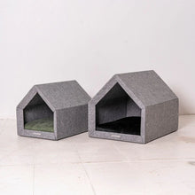Lade das Bild in den Galerie-Viewer, Orthopädische Hundehütte Indoor "PetHome 2.0" Rexproduct | 100% recycelt | S - XL | Hellgrau | 9 Bezugsfarben