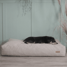 Lade das Bild in den Galerie-Viewer, BUDDY. Hundebett LeFluff | Recycelte Materialien | ÖkoTex-zertifiziert | Beige