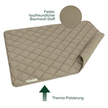 Lade das Bild in den Galerie-Viewer, Öko-Hundedecke Davos von HOUND&NATURE | Recycelte Materialien | Oeko-Tex® Standard 100 | Taupe