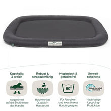 Lade das Bild in den Galerie-Viewer, Öko-Hundekissen Arosa von HOUND&NATURE | Recycelte Materialien | Oeko-Tex® Standard | 3 Farben | 4 Größen
