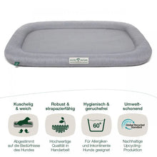 Lade das Bild in den Galerie-Viewer, Öko-Hundekissen Arosa von HOUND&NATURE | Recycelte Materialien | Oeko-Tex® Standard | 3 Farben | 4 Größen
