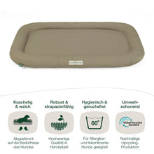 Lade das Bild in den Galerie-Viewer, Öko-Hundekissen Arosa von HOUND&NATURE | Recycelte Materialien | Oeko-Tex® Standard | 3 Farben | 4 Größen