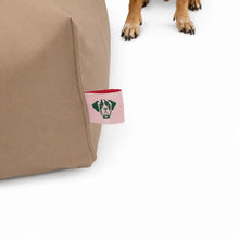 Lade das Bild in den Galerie-Viewer, Orthopädisches Hundekissen BUDDYstyle HOUND&NATURE | Härtegrad variierbar | Wasserdicht & recycelt | Taupe | Fräulein Plath