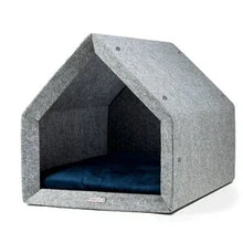 Lade das Bild in den Galerie-Viewer, Orthopädische Hundehütte Indoor "PetHome 2.0" Rexproduct | 100% recycelt | S - XL | Hellgrau | 5 Bezugsfarben | Fräulein Plath