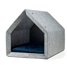 Lade das Bild in den Galerie-Viewer, Orthopädische Hundehütte Indoor "PetHome 2.0" Rexproduct | 100% recycelt | S - XL | Hellgrau | 9 Bezugsfarben