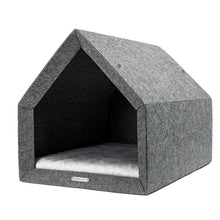 Lade das Bild in den Galerie-Viewer, Rexproduct Indoor Hundehütte "PetHome 2.0" | 100% recycelt | S - XL | Dunkelgrau | 9 Matratzenfarben