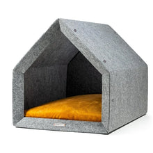 Lade das Bild in den Galerie-Viewer, Orthopädische Hundehütte Indoor "PetHome 2.0" Rexproduct | 100% recycelt | S - XL | Hellgrau | 5 Bezugsfarben | Fräulein Plath