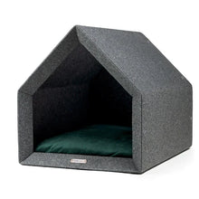 Lade das Bild in den Galerie-Viewer, Rexproduct Indoor Hundehütte "PetHome 2.0" | 100% recycelt | S - XL | Dunkelgrau | 9 Matratzenfarben