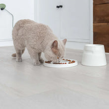 Lade das Bild in den Galerie-Viewer, Katzennapf "Slowfeeder" von HOOPO® | 100% Porzellan | Weiß
