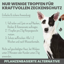 Lade das Bild in den Galerie-Viewer, Zpot-on Tropfen für Hunde gegen Flöhe, Zecken, Milben & Mücken | 100% Chemiefrei | 50ml Jahresvorrat